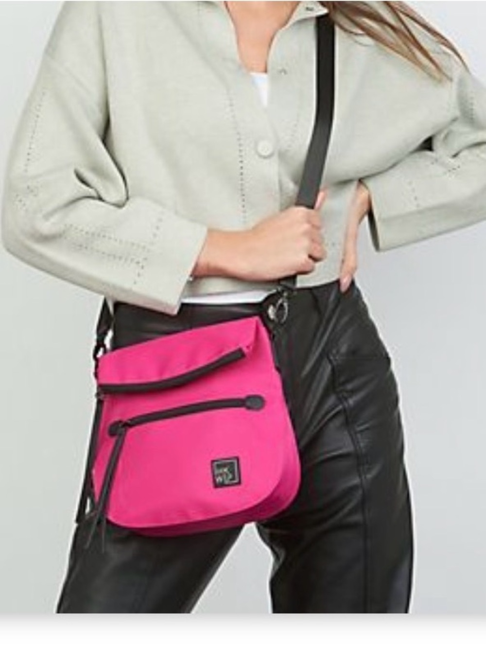 IHKWIP Foldiver saddle Crossbody Bag with RDIF